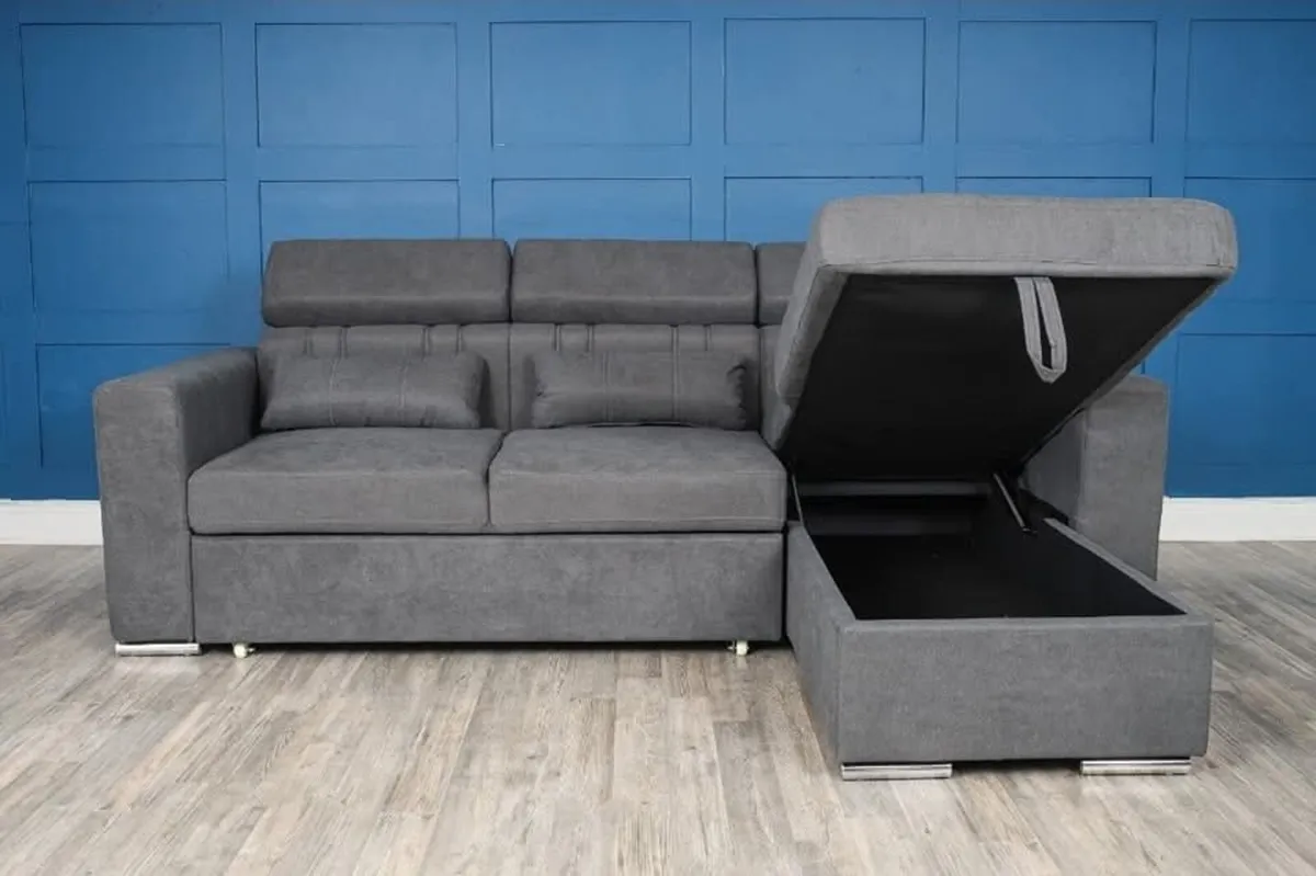 Lucca Sofa Bed With Storage Function - Image 1