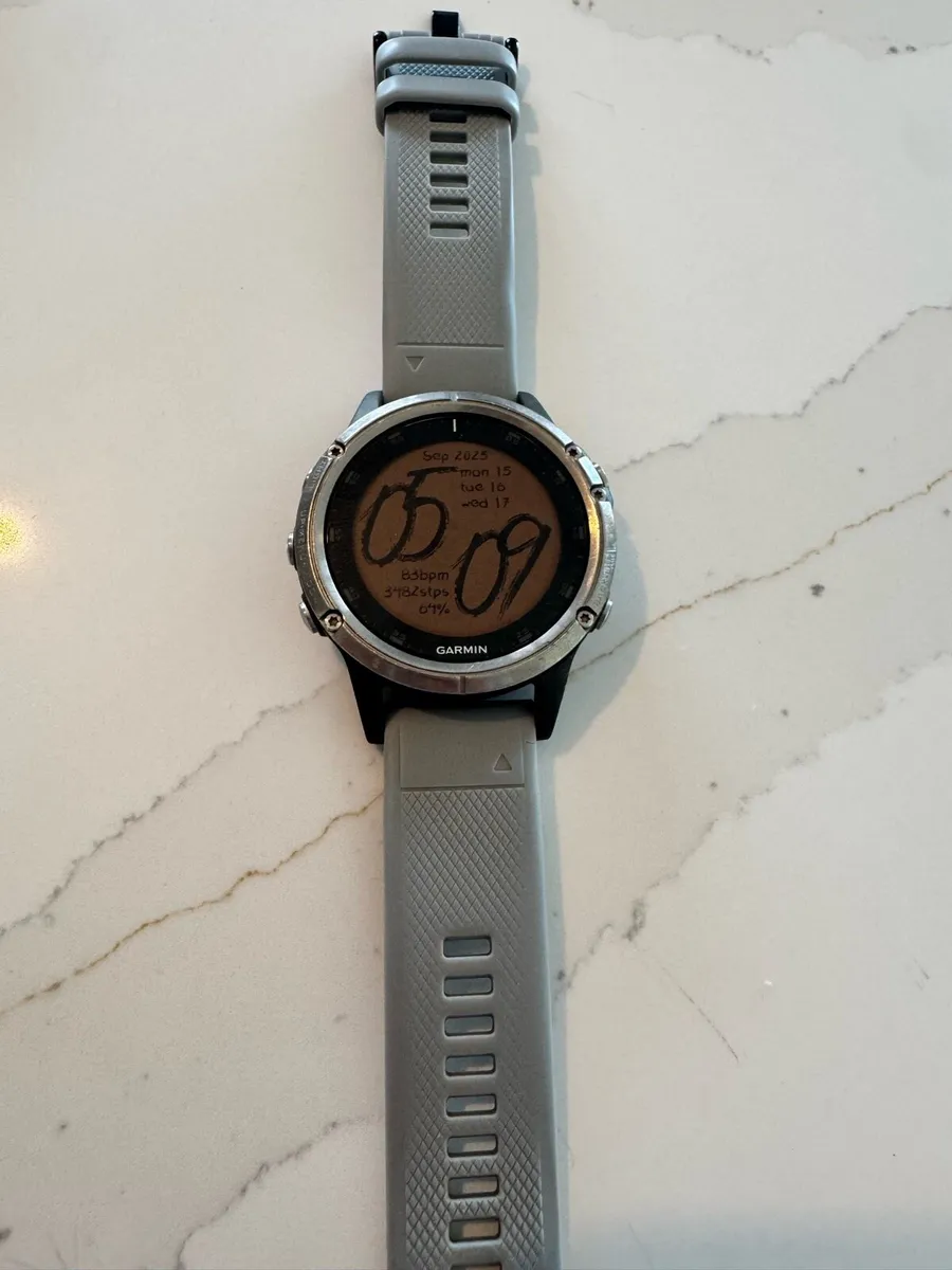 Garmin fenix 5 plus Saphire - premium multi sport - Image 1