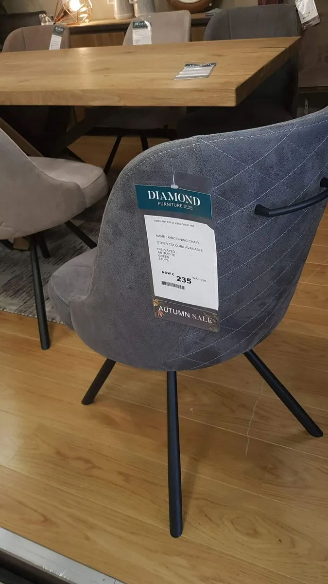 Italian designer dining table and 6 chairs - Image 4