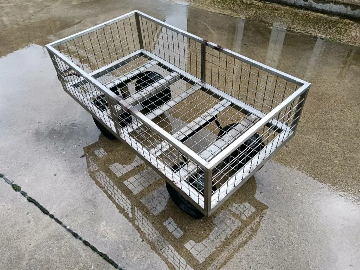 Stainless Steel Hand Cart - Image 2