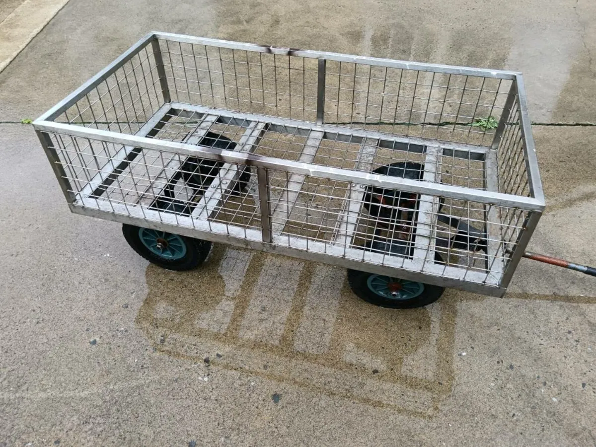 Stainless Steel Hand Cart - Image 4