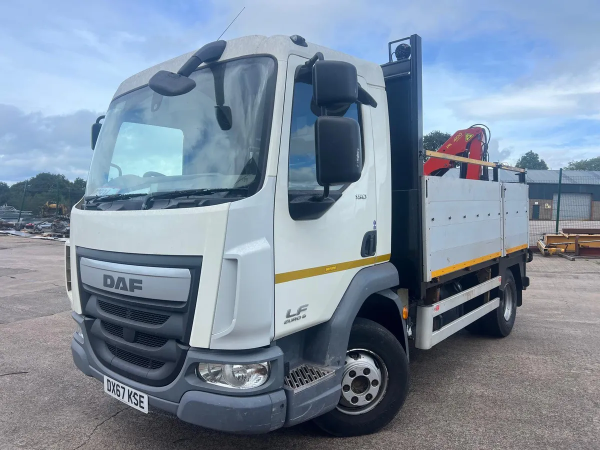 2017 Daf 45/150 rear palfinger pk4100 crane - Image 2
