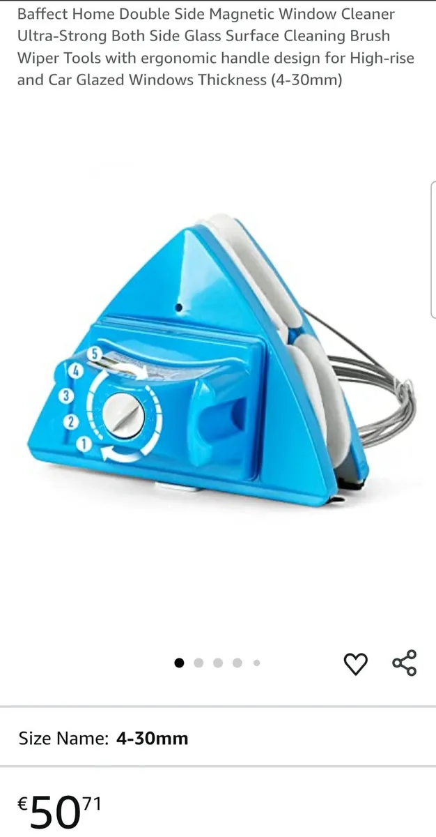 Magnetic window cleaner - Image 1