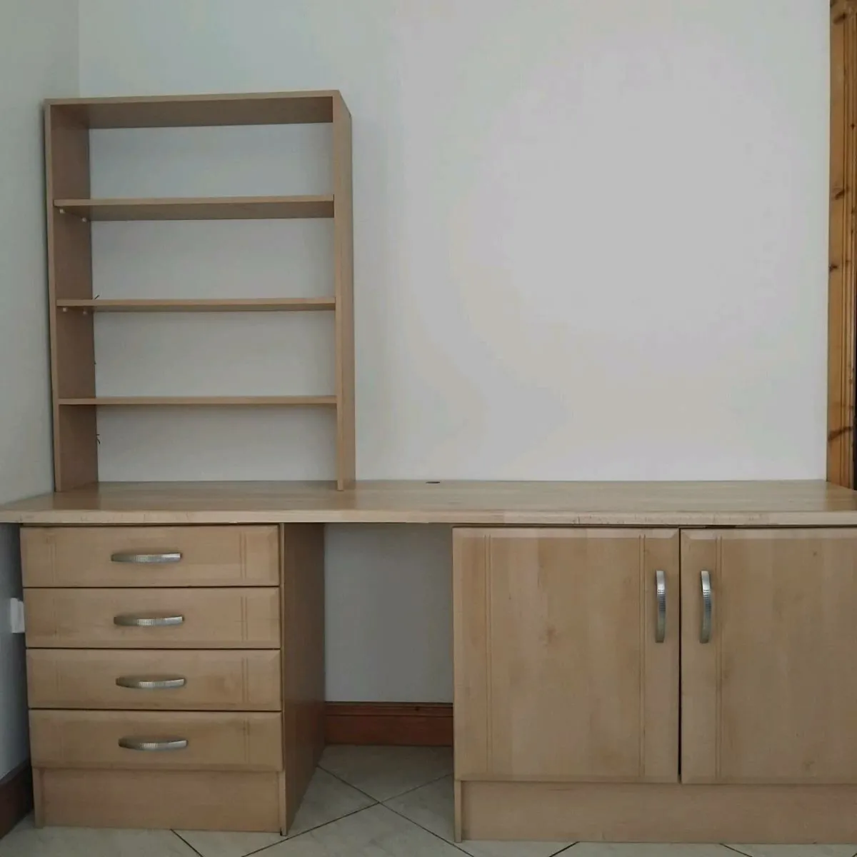 Cabinet and shelving unit - Image 1