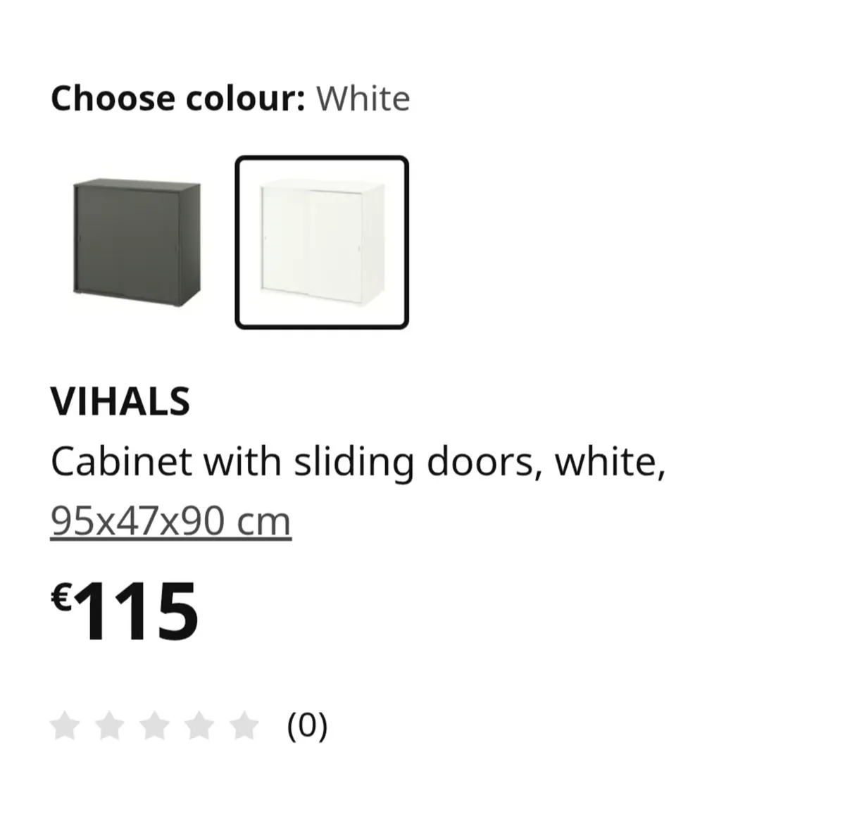 Cabinet with sliding doors - Image 4