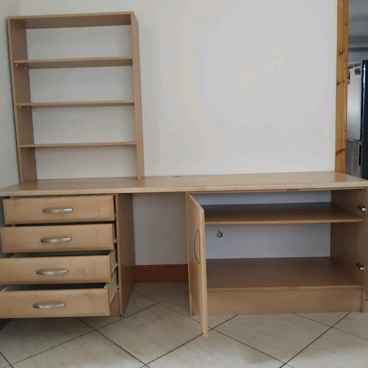 Cabinet and shelving unit - Image 3