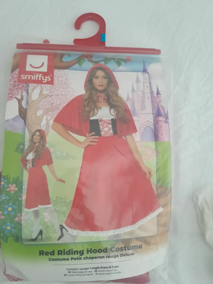 Smiffys red riding costume size large (large 14-18 - Image 2