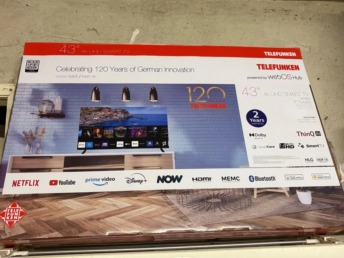 43”4khdr smart tv - Image 1
