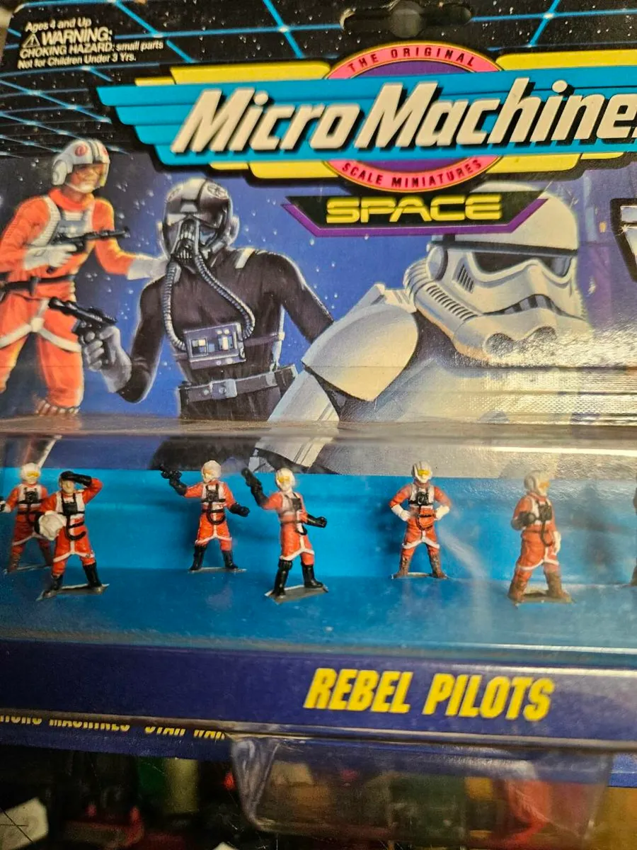 Star Wars Micro Machines Rebel Pilots - Image 3