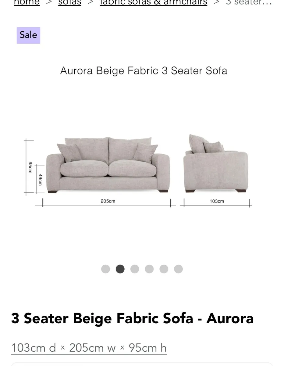 LIKE NEW BARGAIN EZ Living Sofa - Image 2