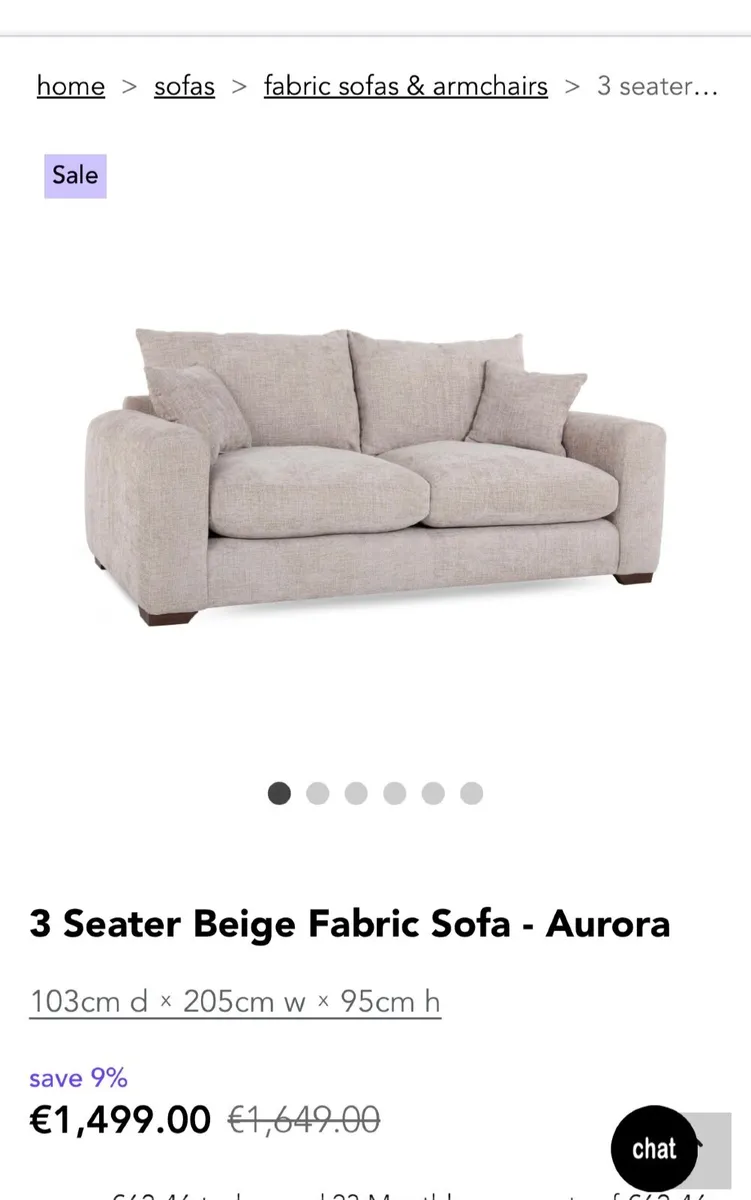 LIKE NEW BARGAIN EZ Living Sofa - Image 3