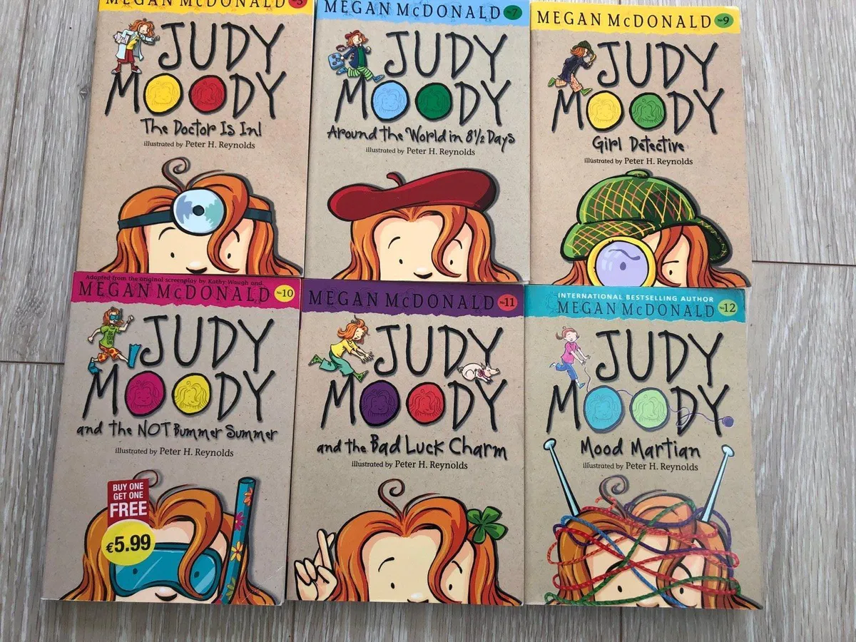 Judy Moody books bundle of 6 - Image 1