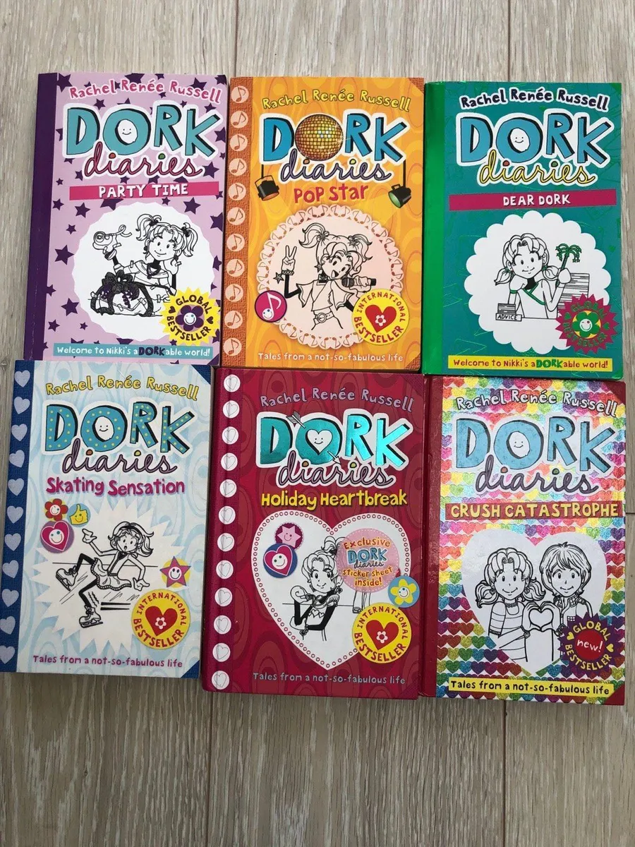Dork Dairies book bundle of 6