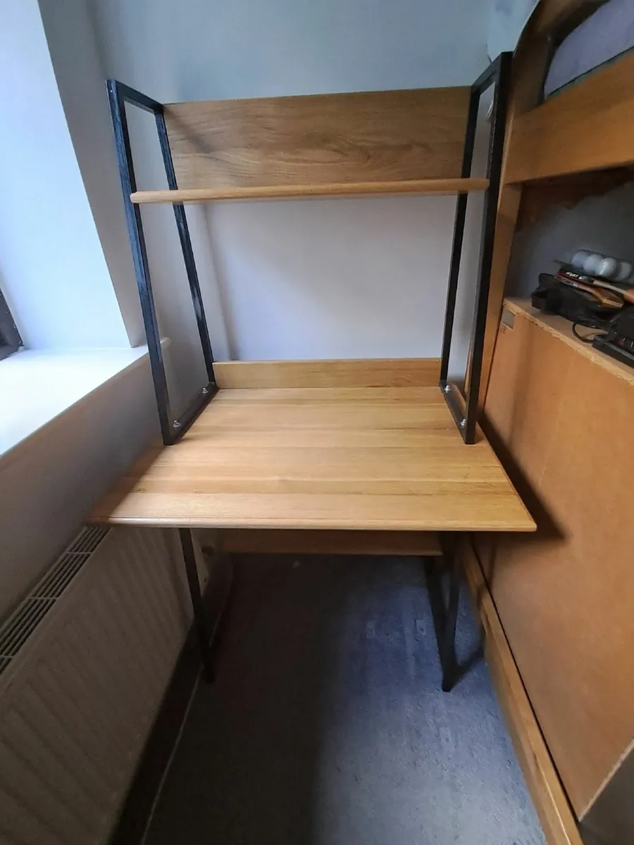 Wooden desk