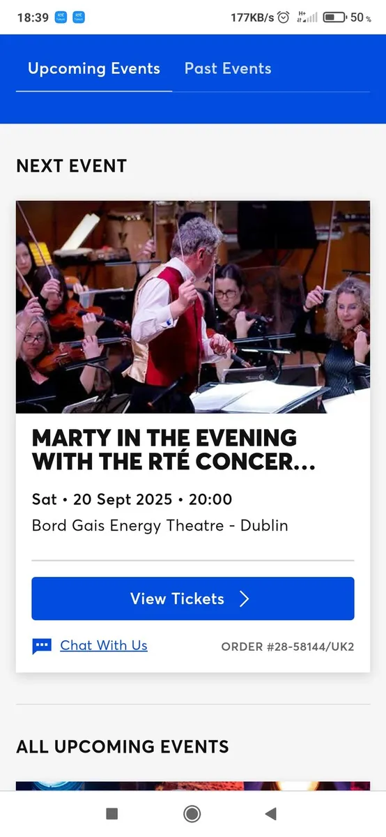 Tickets to Marty in the Evening - Image 1