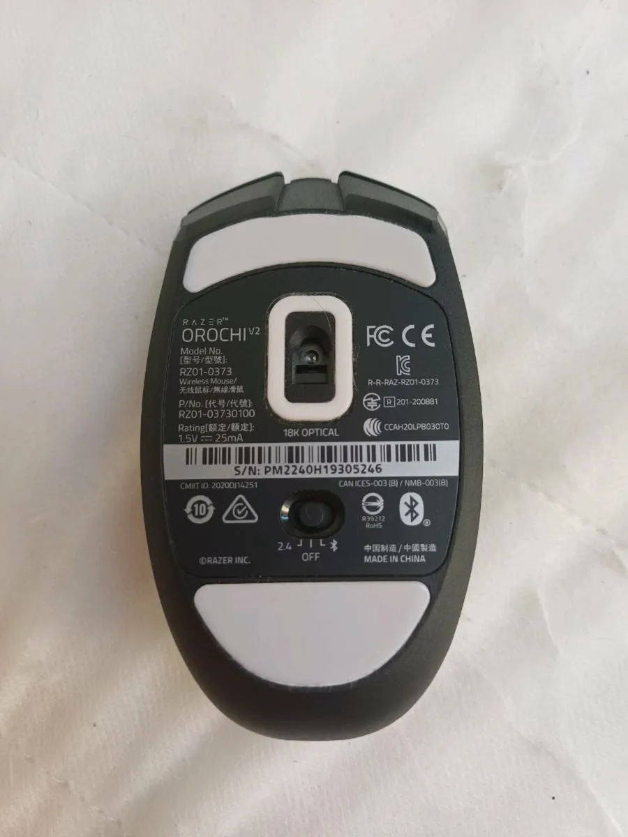 Razer Orochi V2 Gaming Mouse - Black - Image 3