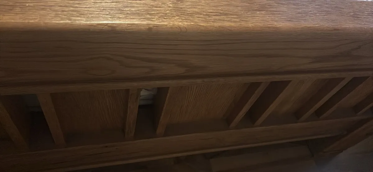 King size solid wood bed - Image 2