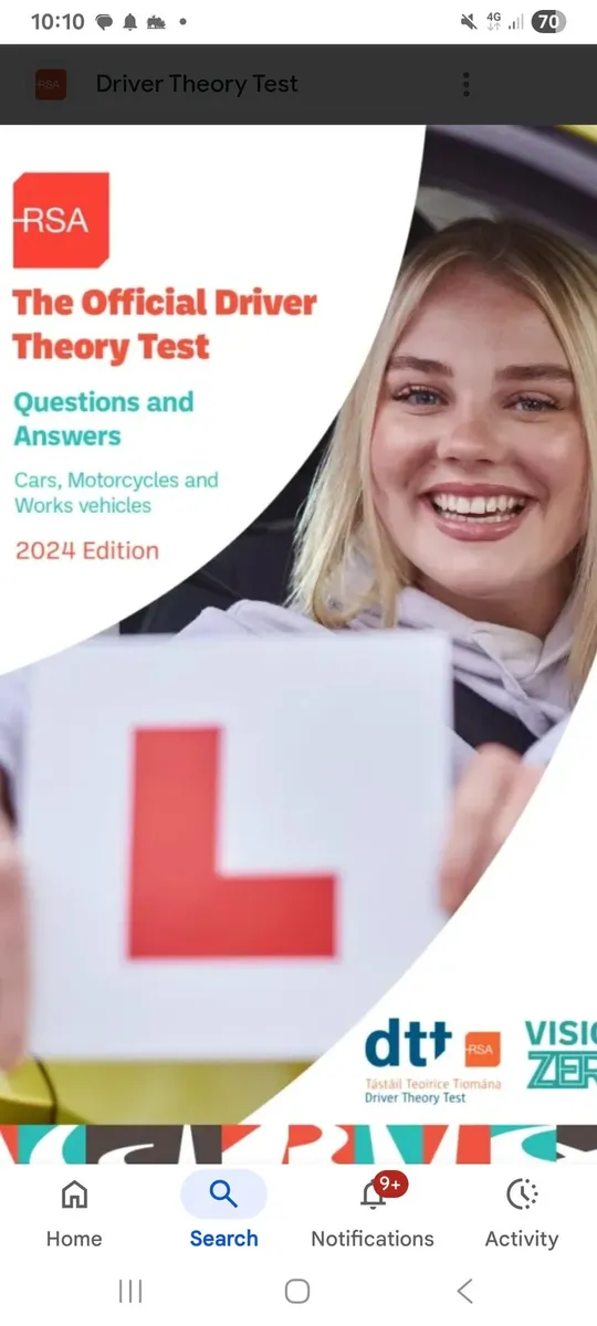 Driver therory test book