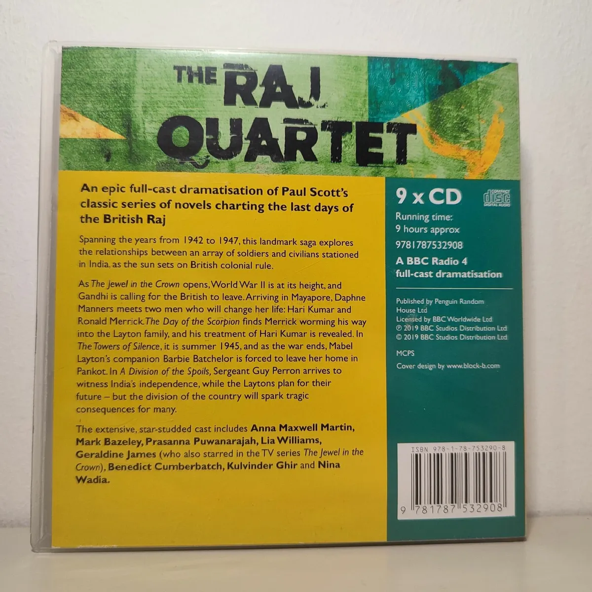 The Raj Quartet A Bbc Radio 4 9 cds excellent/c - Image 2