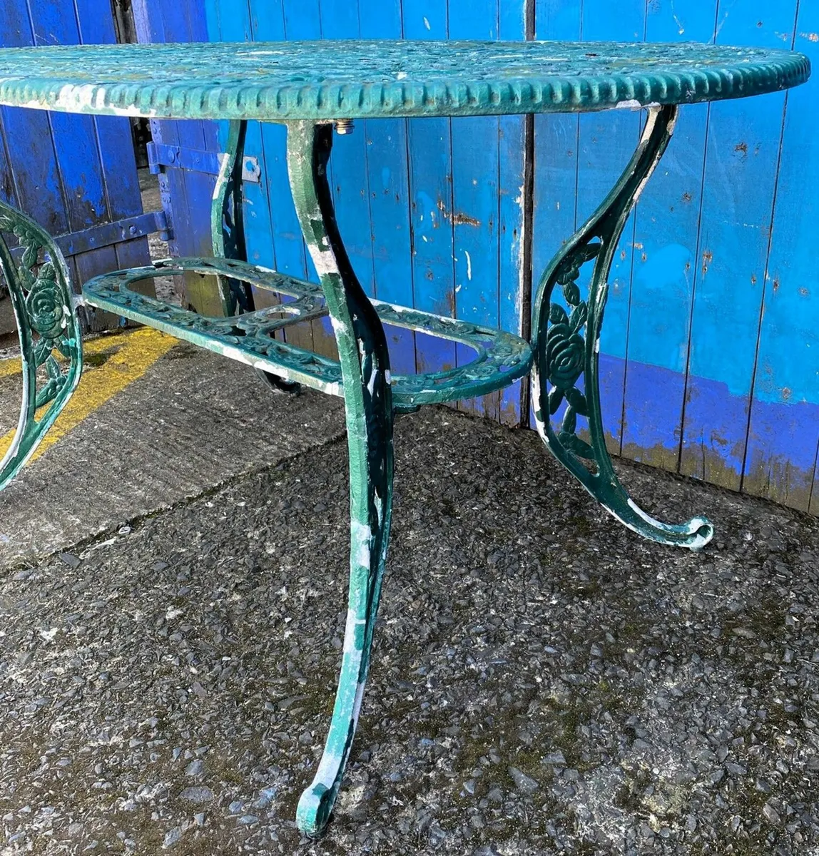 Garden Table & Chairs - Image 4