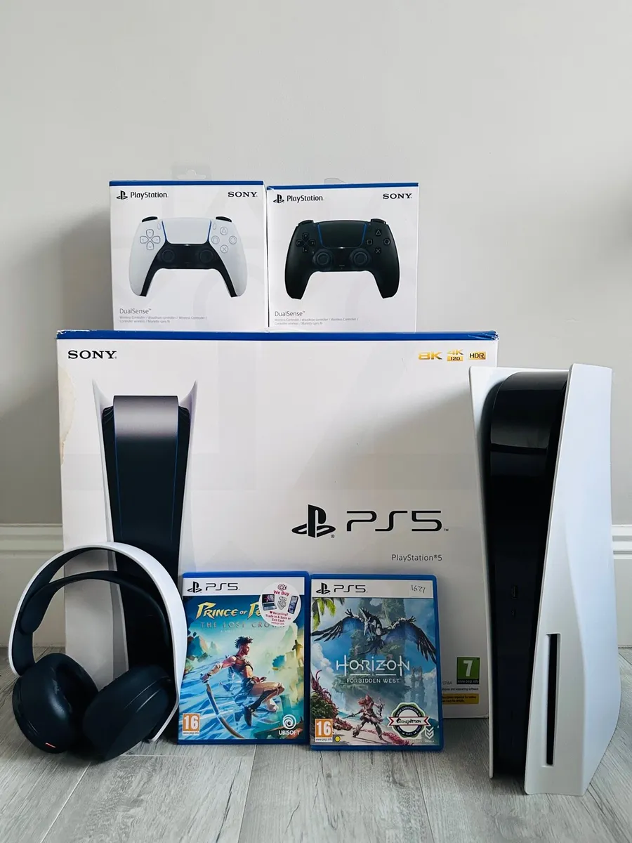 Sony PlayStation 5 console Disc edition with extra - Image 1