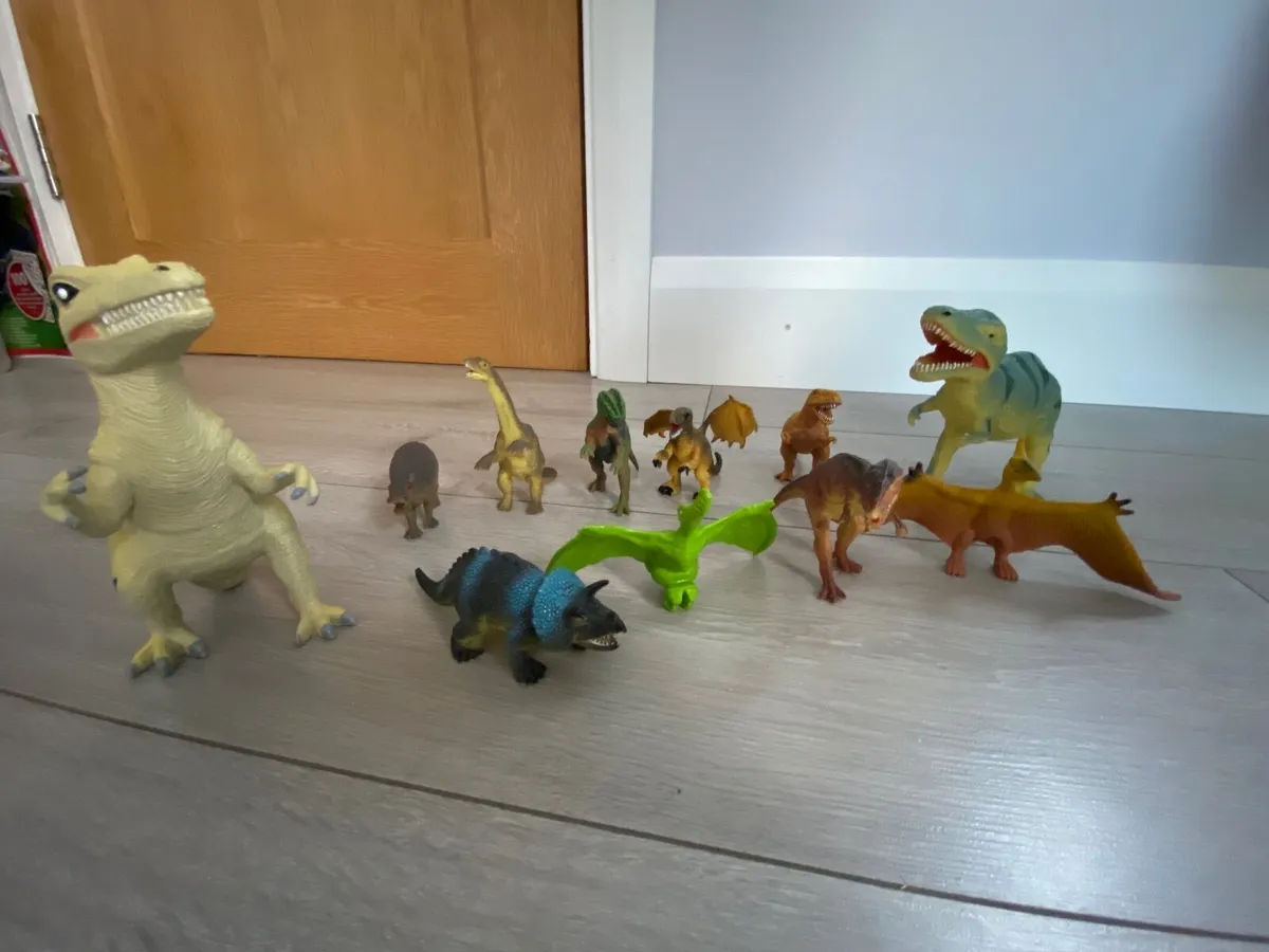 Dinosaurs & Wild animals set & Jigsaw - Image 2