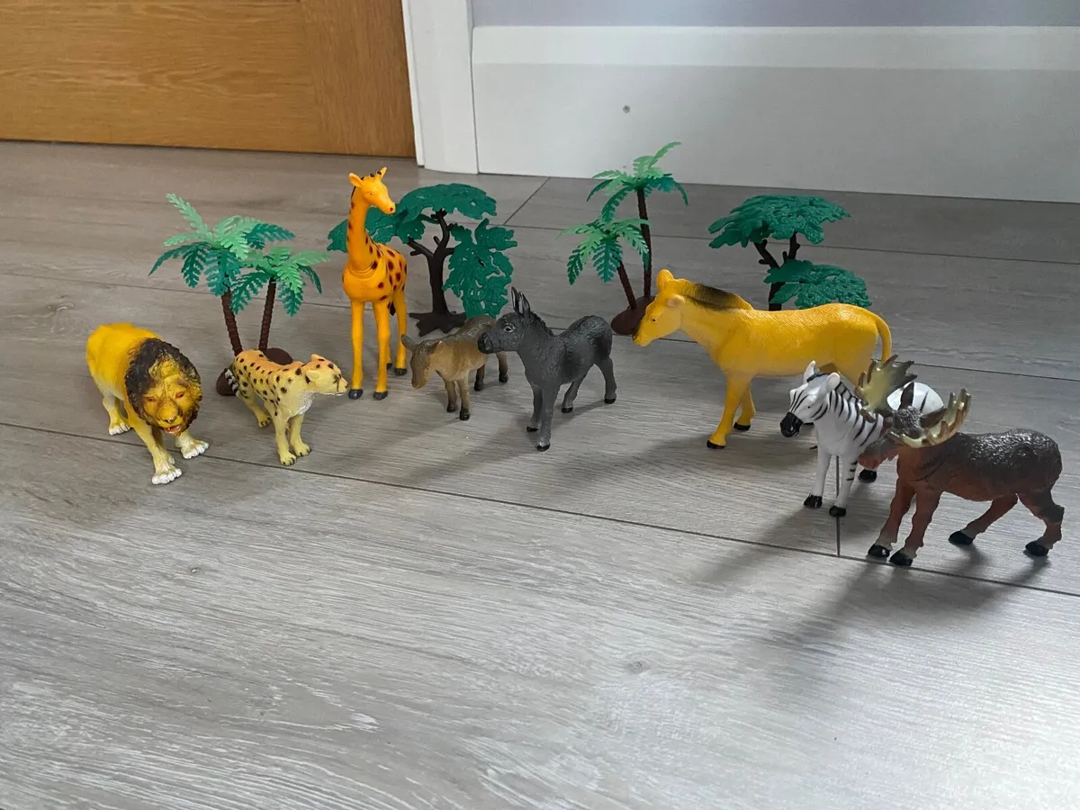 Dinosaurs & Wild animals set & Jigsaw - Image 3