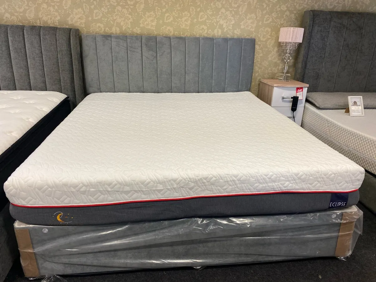 New super kingsize bed and full foam mattress - Image 2