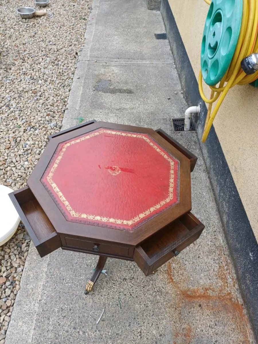 1920/30s Mahogany Octagonal Table - Image 3