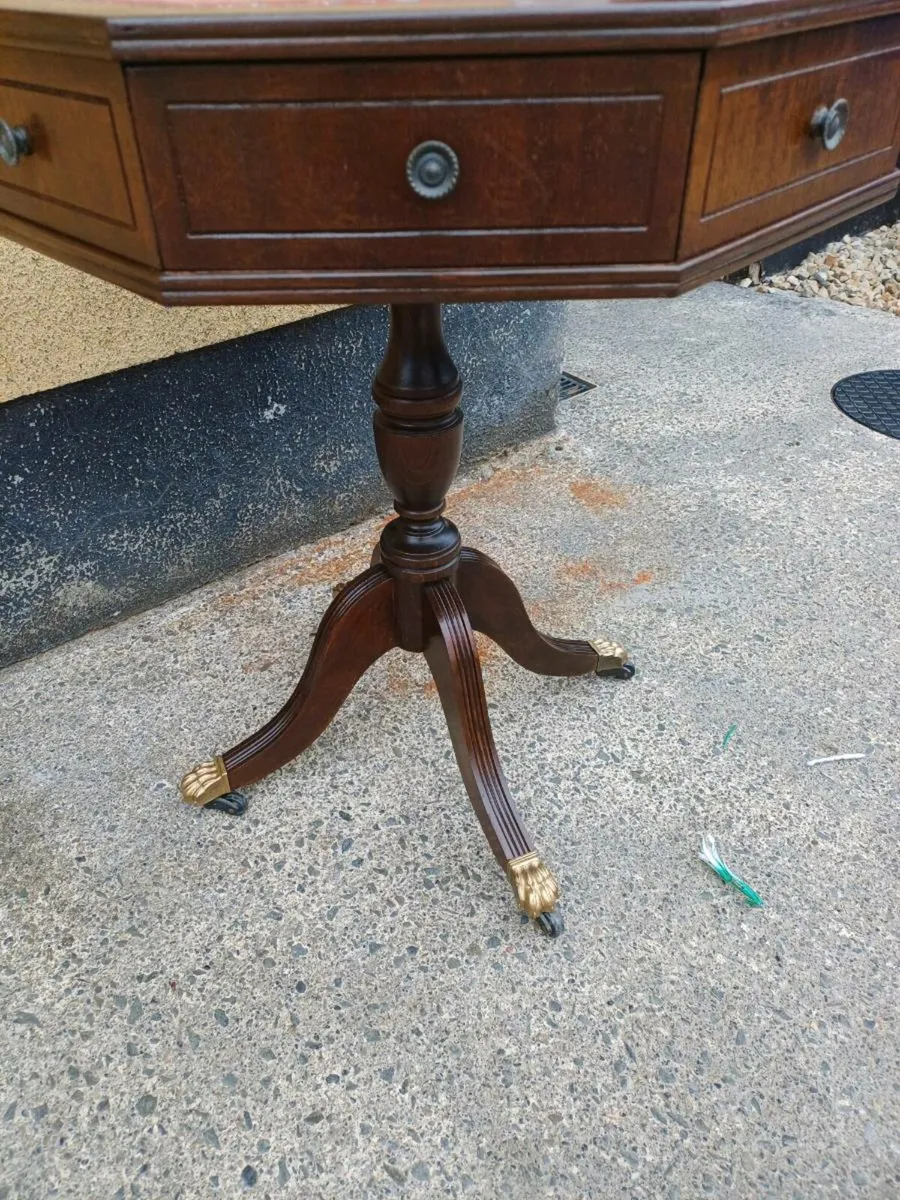 1920/30s Mahogany Octagonal Table - Image 4