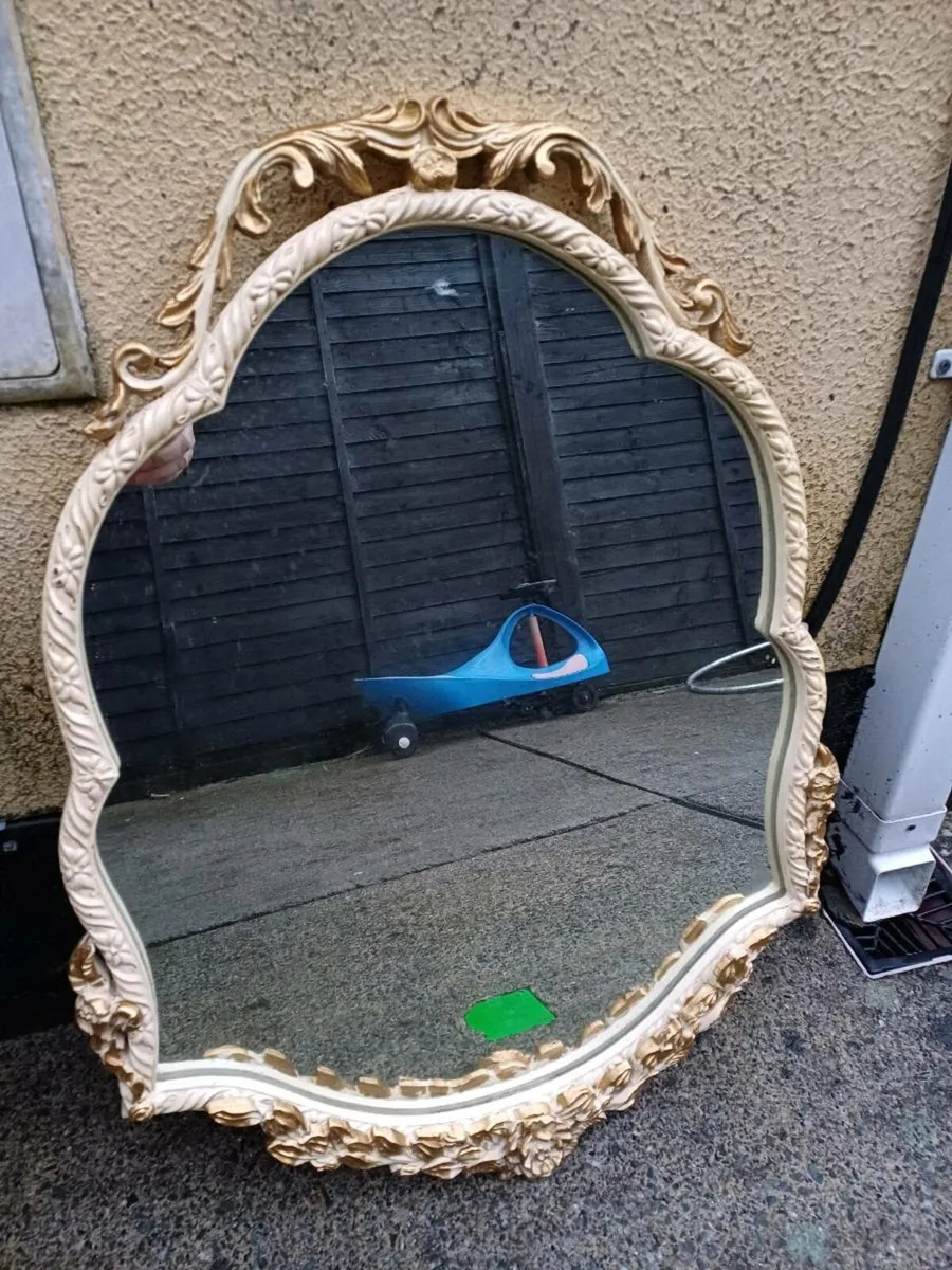 1940/50s Gilt Framed Mirror - Image 1
