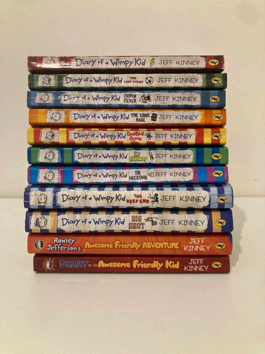 Diary of a wimpy kid books (some missing) - Image 1