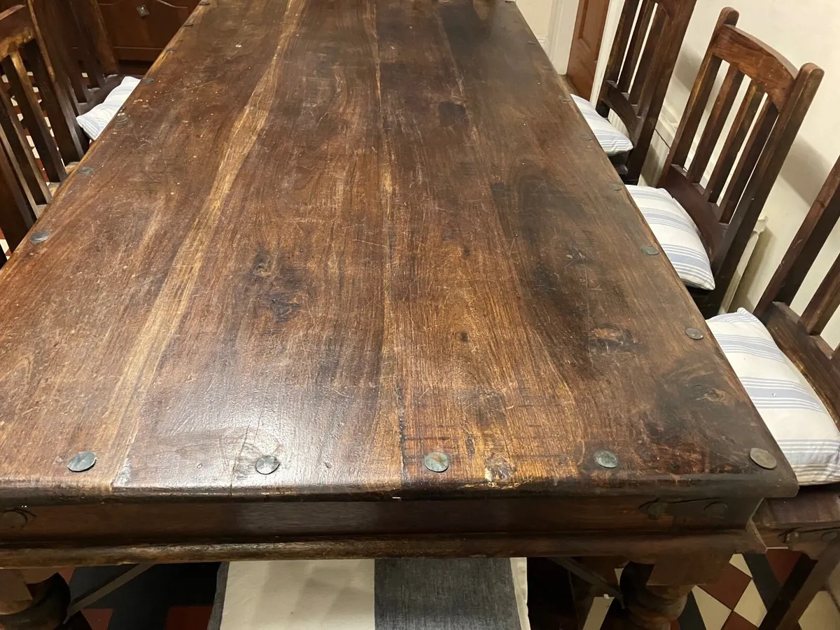 Kitchen table & chairs - Image 4
