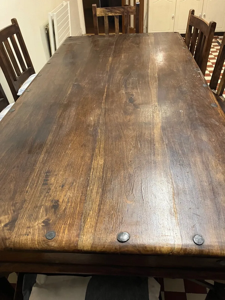 Kitchen table & chairs - Image 2