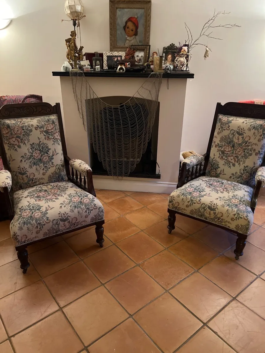 Antique Armchair two as a set