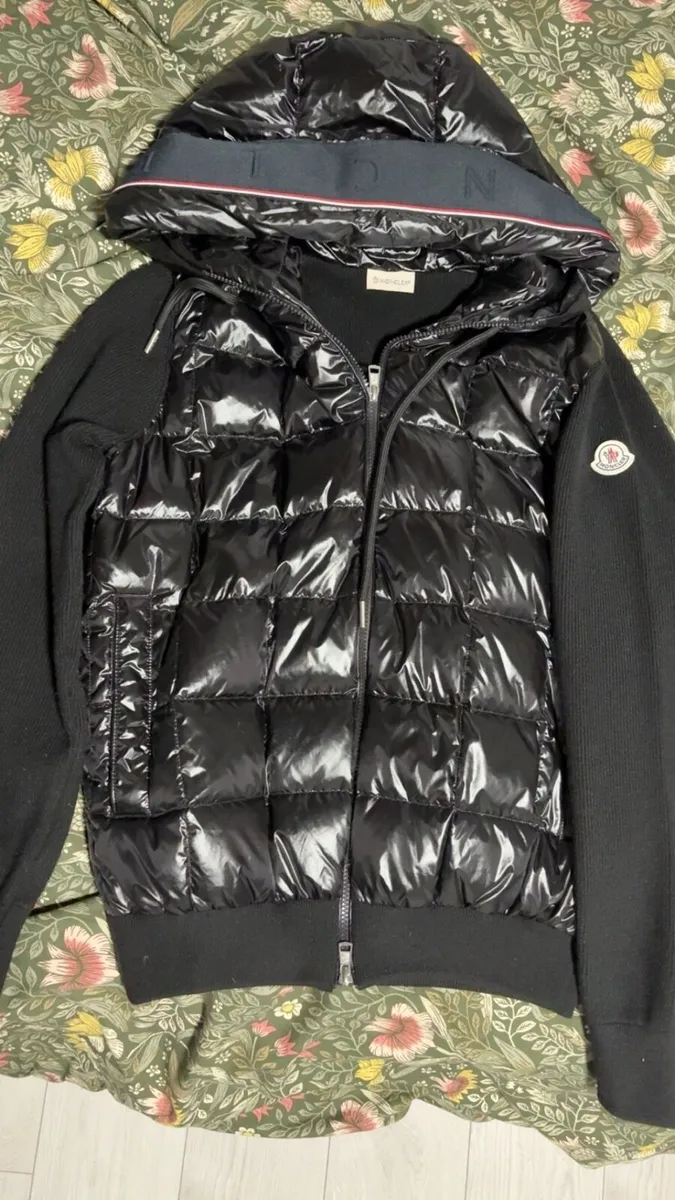 Moncler Padded Zip-up Cardigan Mens - Image 1