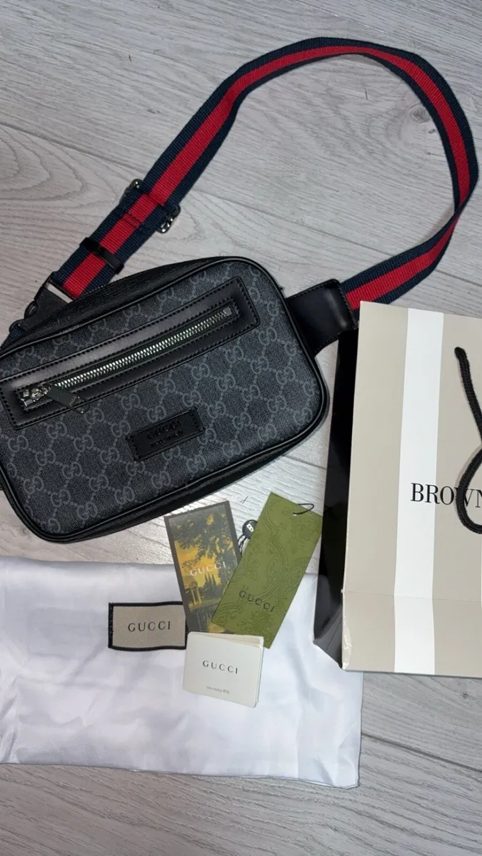 GUCCI Cloth Satchel - Image 1
