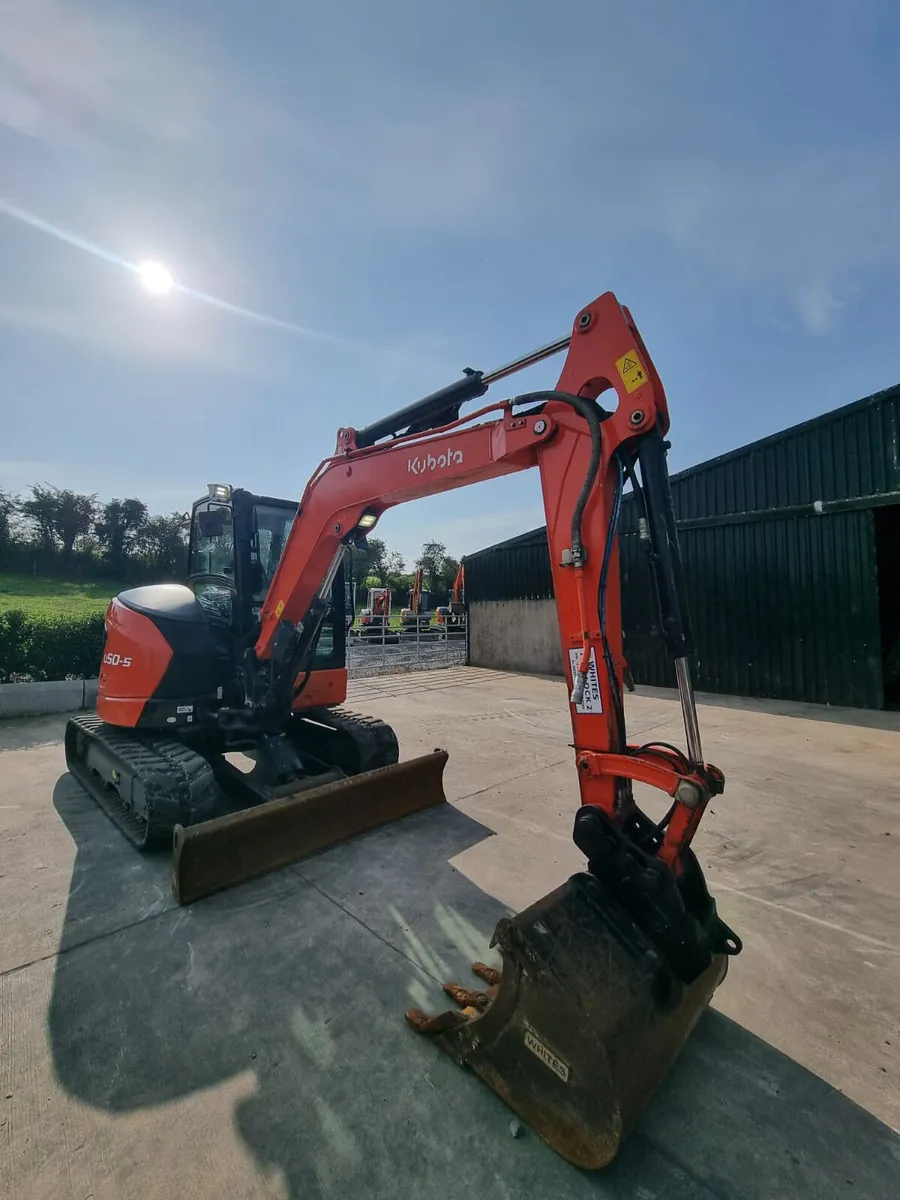2022 KUBOTA U50-5 **2,200 HOURS** - Image 2