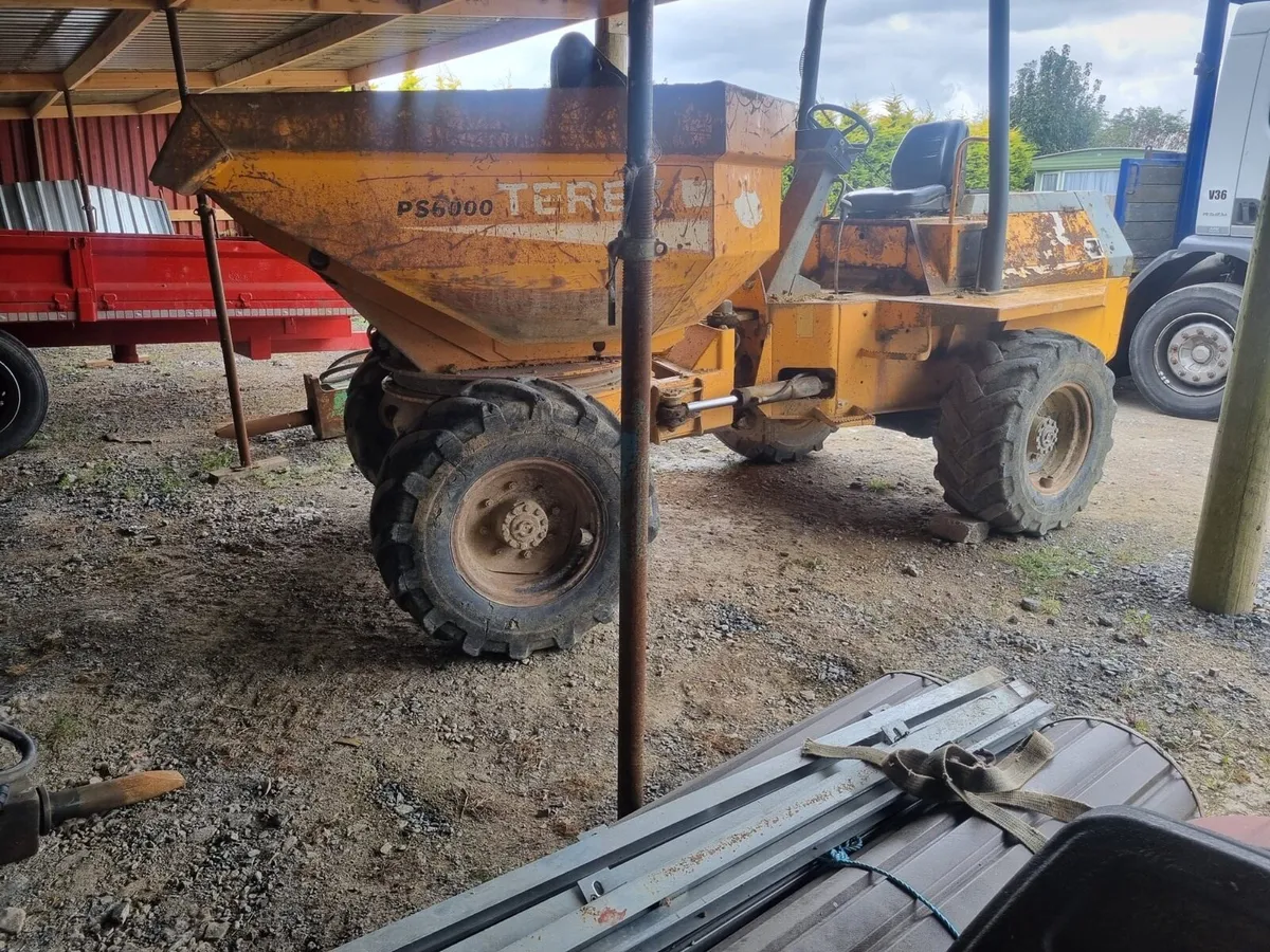 Terex 6 tonne dumper - Image 2