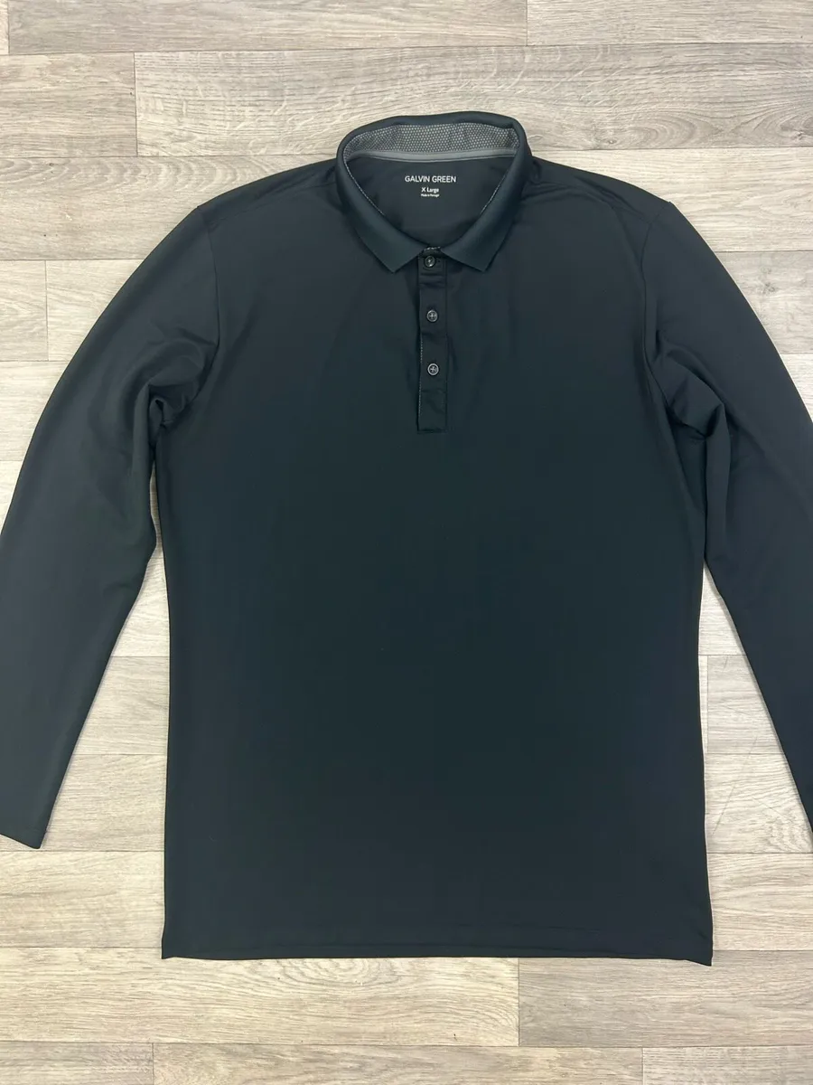 Galvin Green Long Sleeve Golf Polo Shirt Mens XL - Image 2