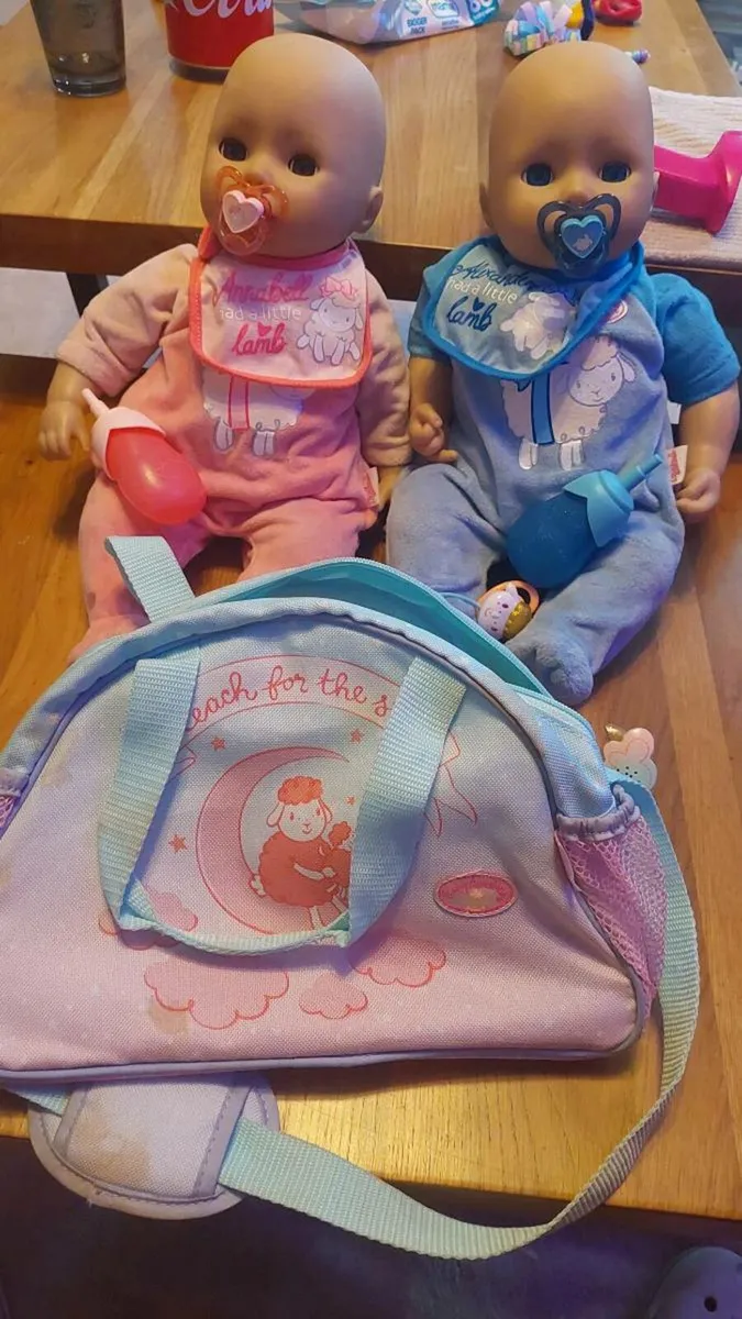 Baby annabell and alexandar