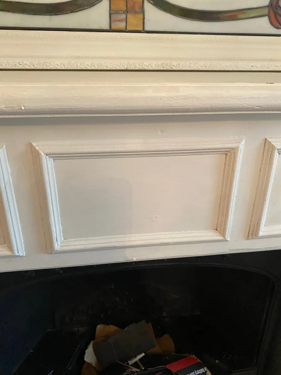 Fireplace and mirror - Image 3