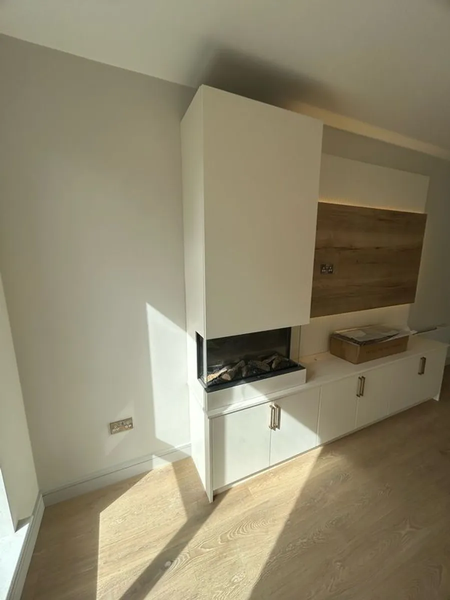 TV unit with electric fire. Ex-Display - Image 3