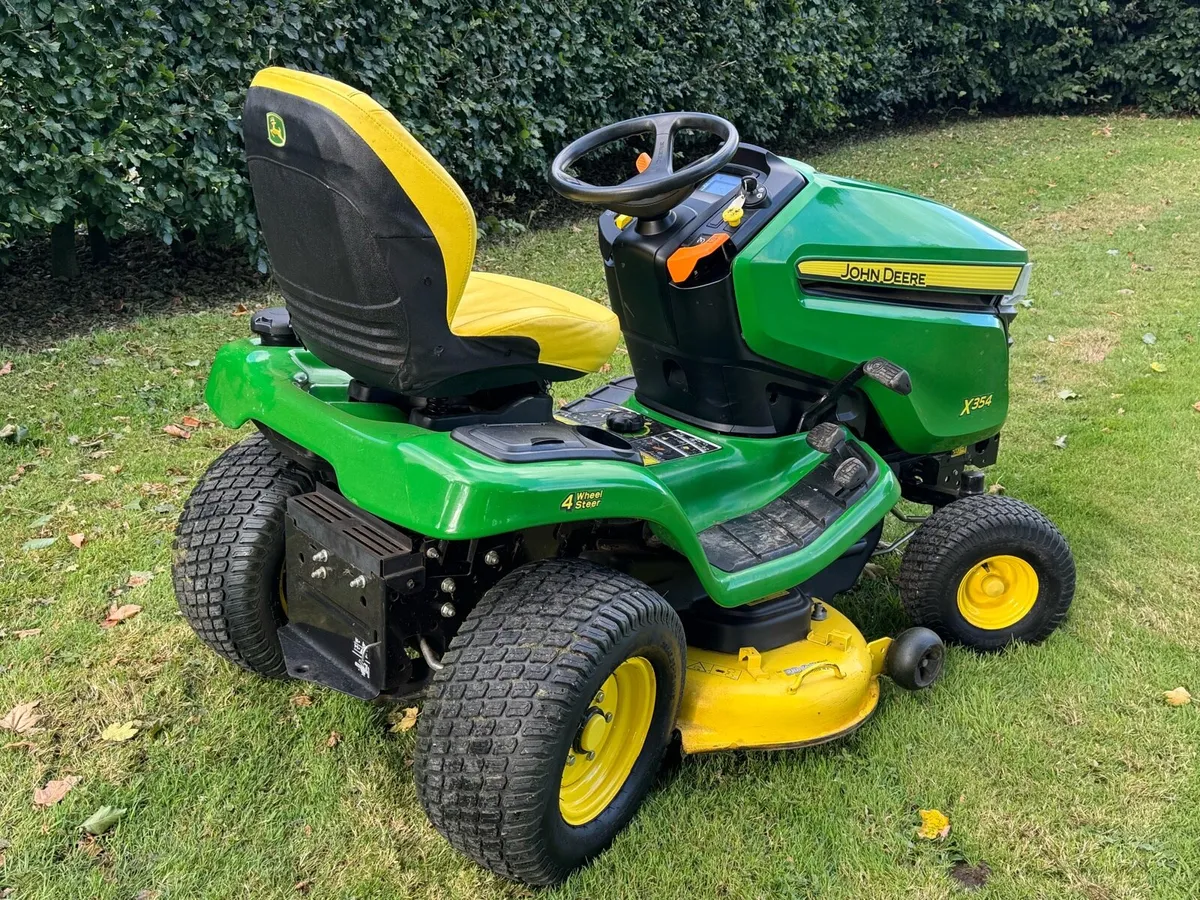 John Deere X354 Mulching mower - Image 2