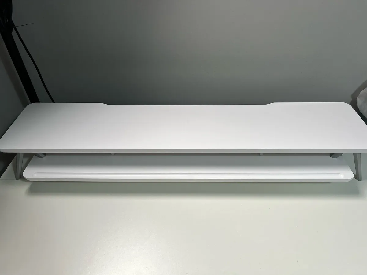 Dual Monitor Stand, Desk Organiser and Riser for 2 - Image 2