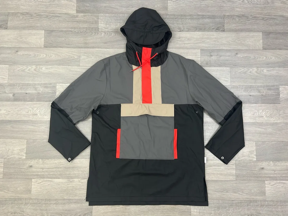 Rains Waterproof Anorak Jacket Mens Medium - Image 1