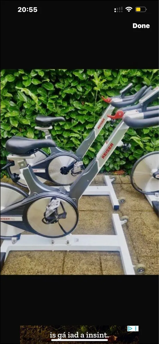 🌟🌟KEISER M3 10 BIKE BUNDLE🌟🌟next to new - Image 3