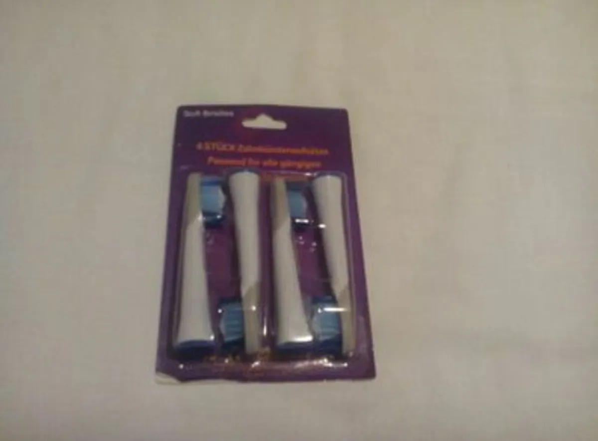 4pce Electric Heads for Braun Oral B Pulsonic Slim
