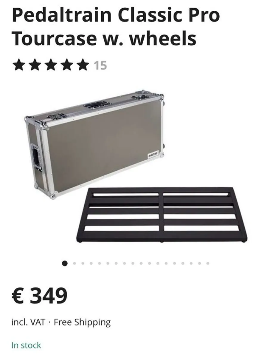 Pedaltrain Classic Pro and Thon rack - Image 1