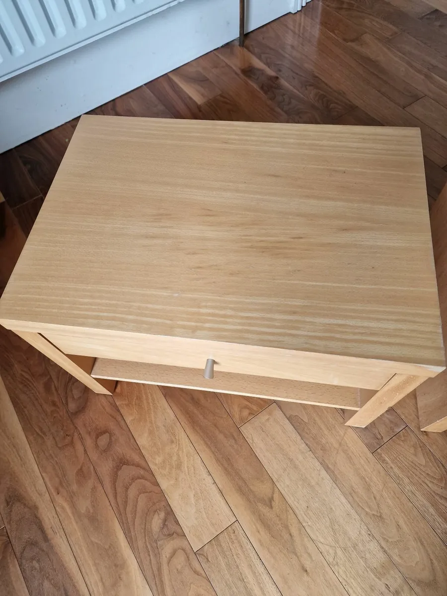 2 Bedside lockers - available Dun Laoghaire - Image 3